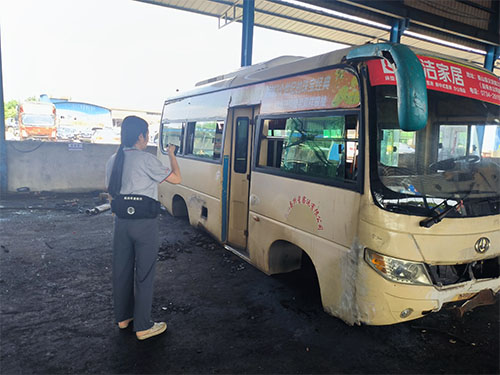 衡阳市万鑫利报废汽车回收拆解有限公司,湖南报废汽车回收拆解,回用零部件,废钢销售