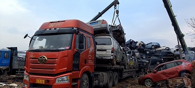 衡阳市万鑫利报废汽车回收拆解有限公司,湖南报废汽车回收拆解,回用零部件,废钢销售